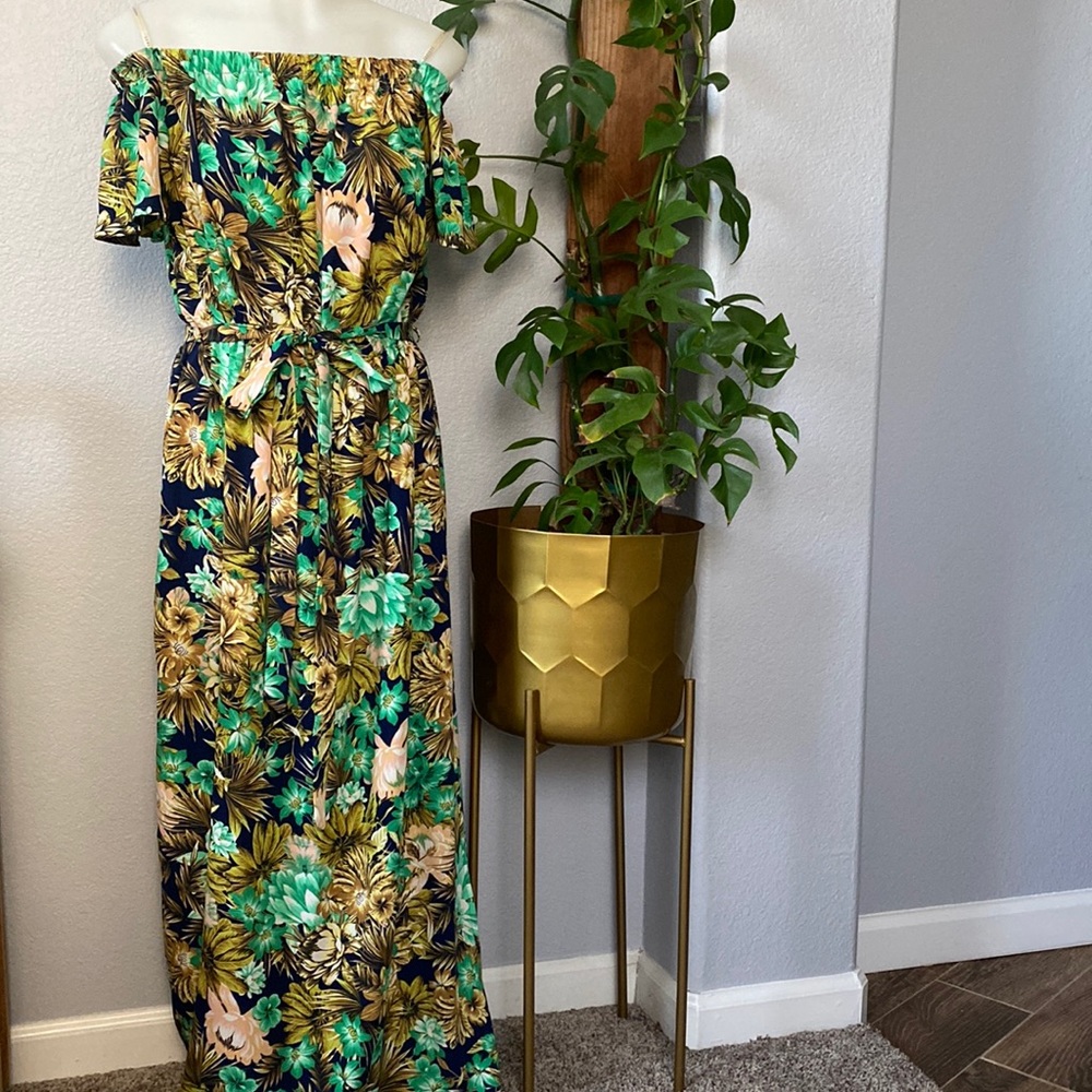 Women's Floral Maxi Dress